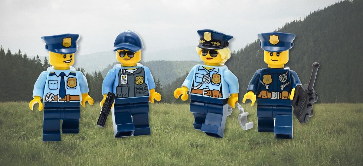 Trail-Polizisten
