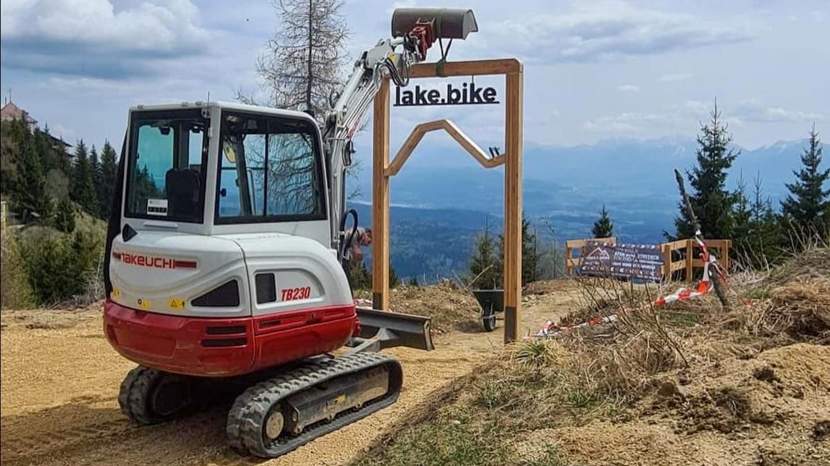 lake.bike Trailcenter Villach Mountainbike Österreich Ausbau