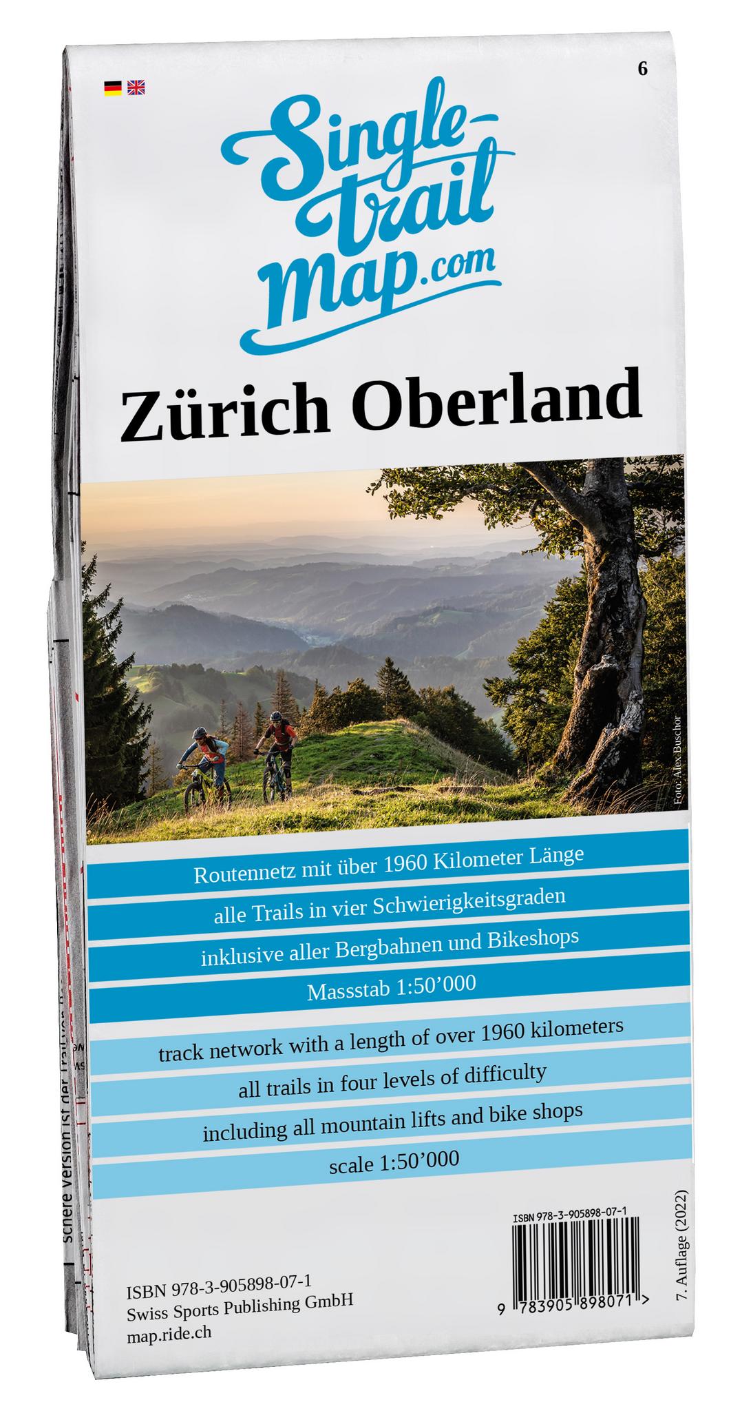 Cover Singletrail Map 006 Zürich Oberland