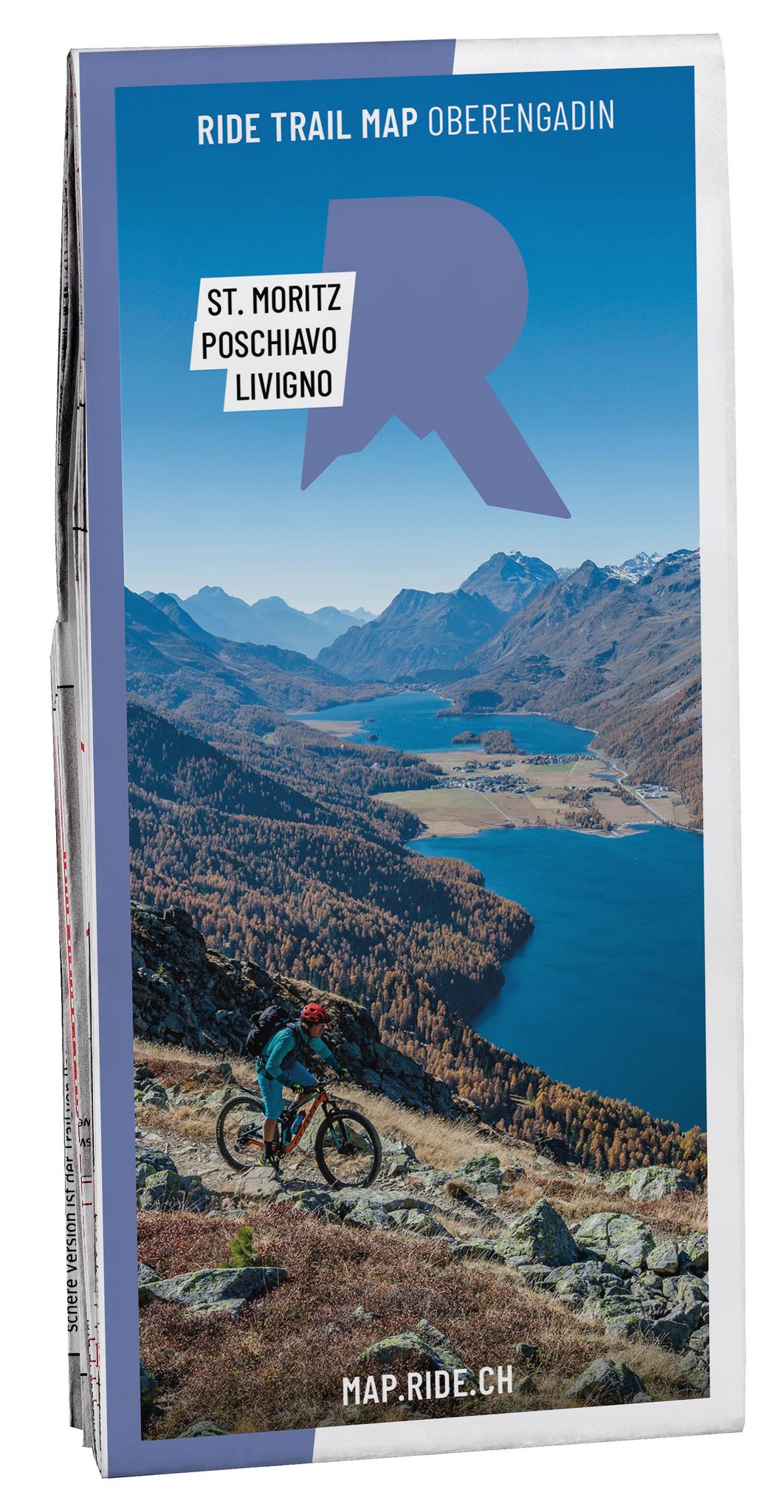 Ride Trail Map Oberengadin_Cover