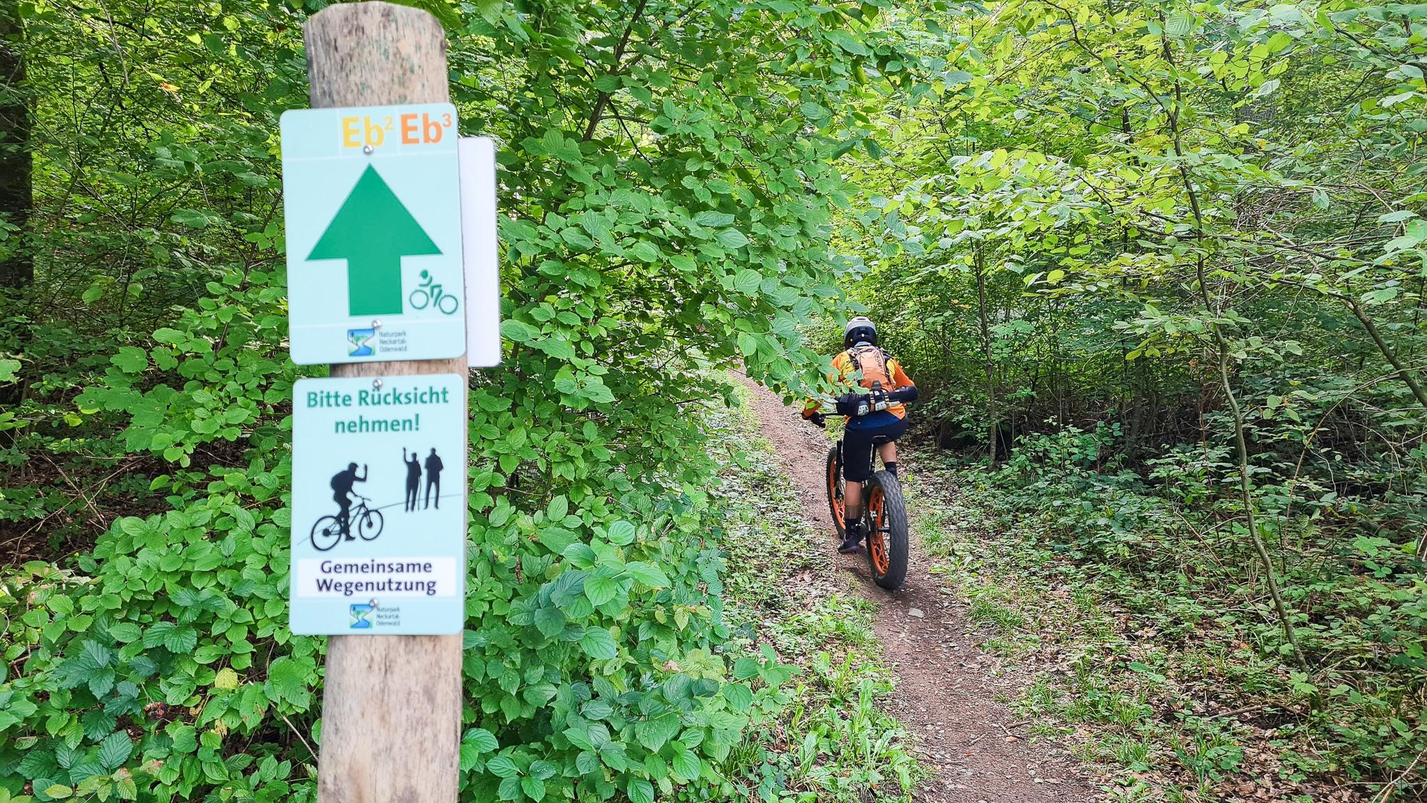 Gewusst wie: Freizeitwege lassen sich auch in Baden-Württemberg für Mountainbikes freigeben.