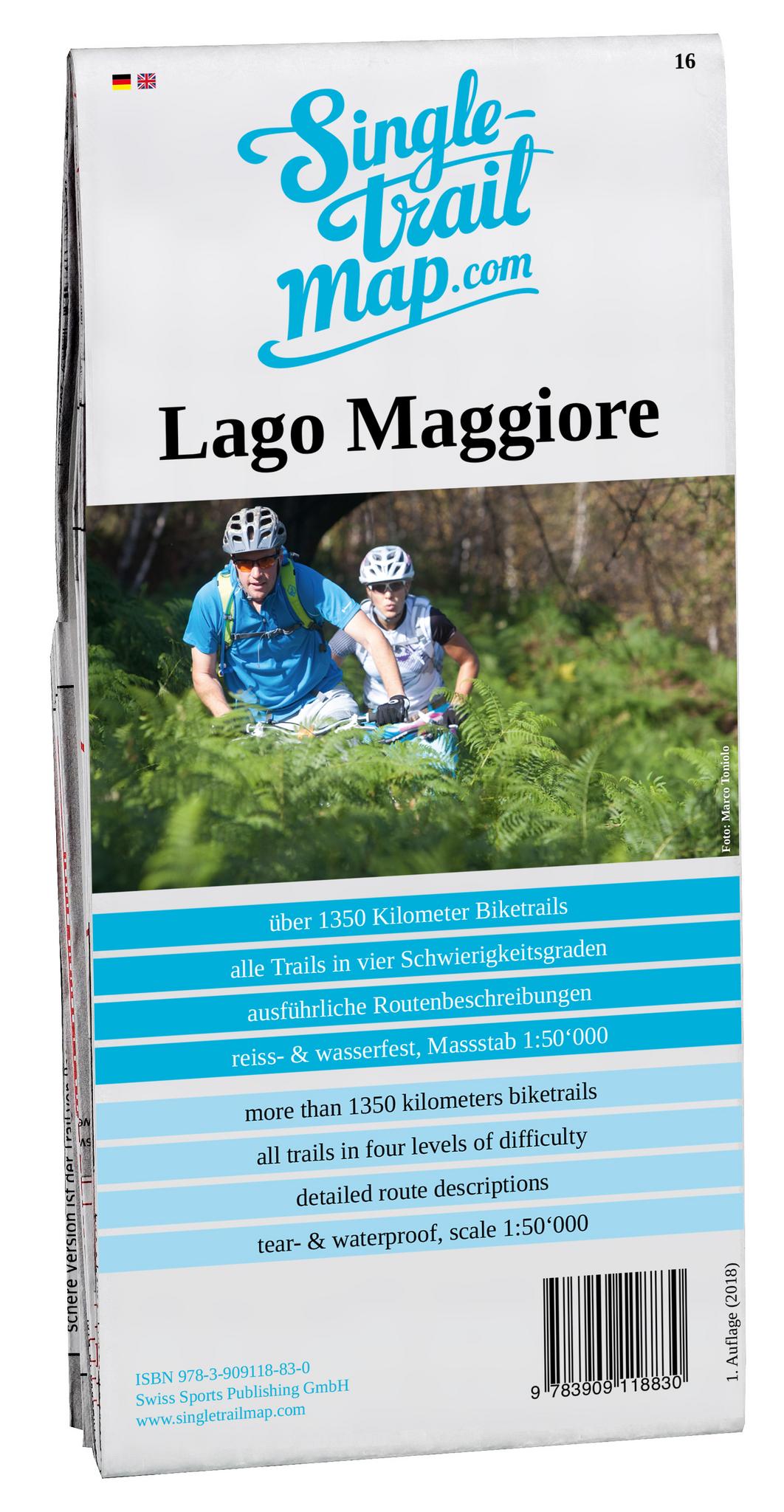 Singletrail Map 016 Lago Maggiore