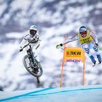 Ski Worldcup Wengen jetzt auf Mountainbikes